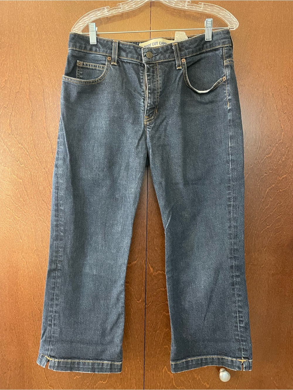 Gap Classic Boot Cut Capris